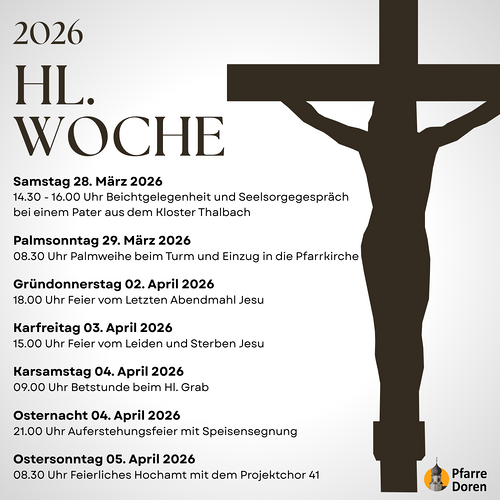 Hl. Woche 2026 / Renate Lässer