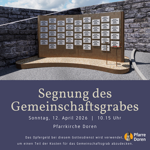 Segnung Gemeinschaftsgrab / Renate Lässer